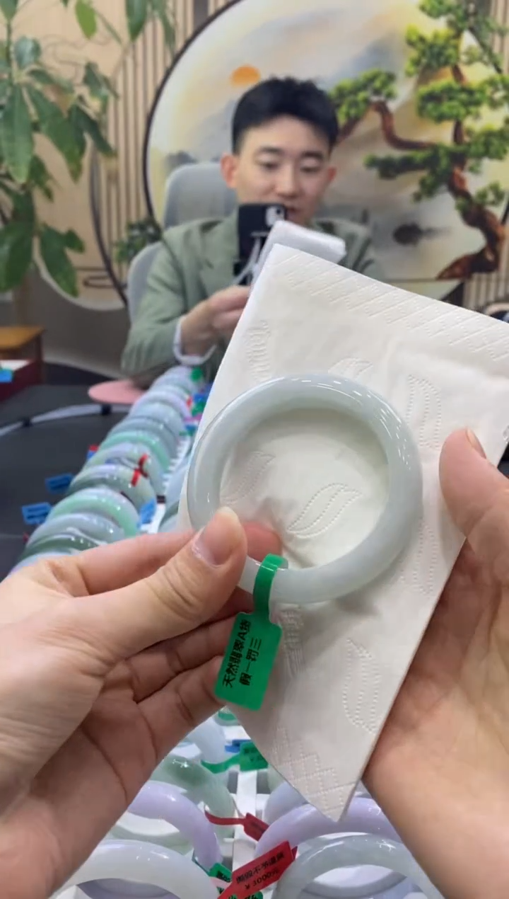 未镶嵌手镯翡翠1601