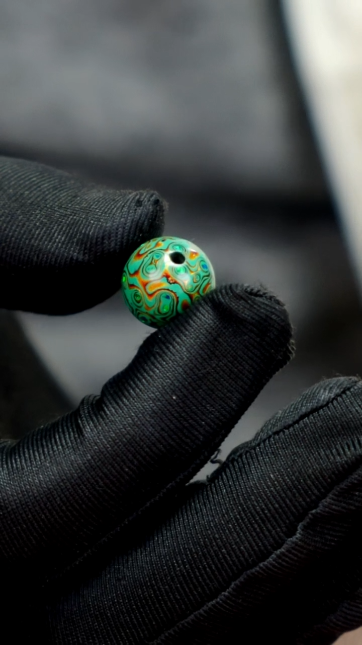 疯子大漆某松绿满欧13mm