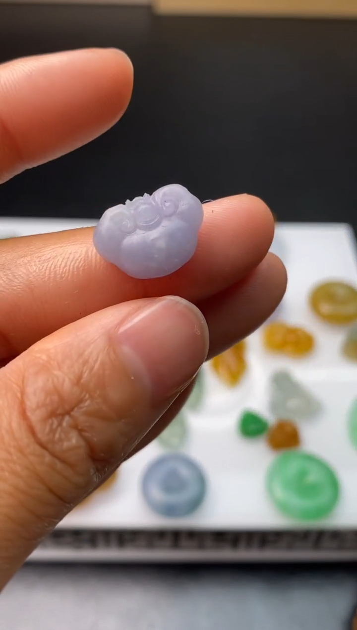 【闪购商品】定制翡翠未镶嵌翡翠毛货~多样性发货一个