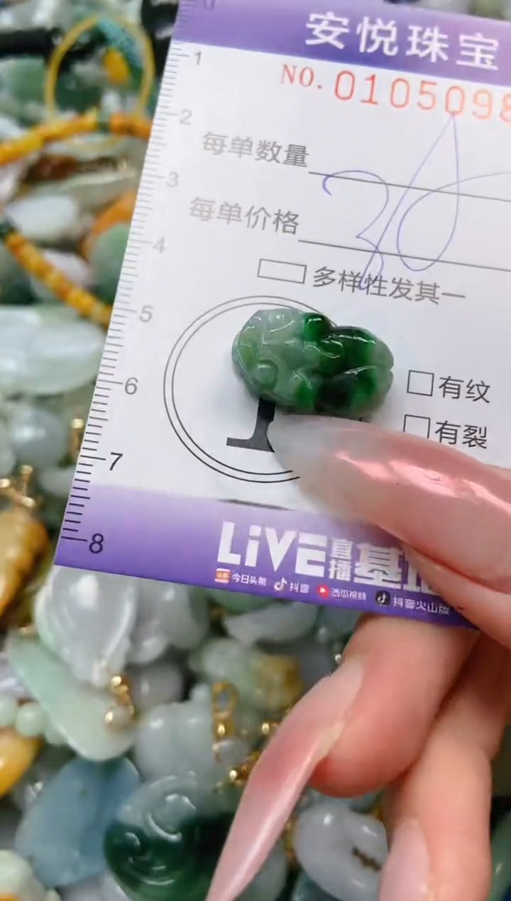 【闪购商品】翡翠颈饰未镶嵌闪购0105098