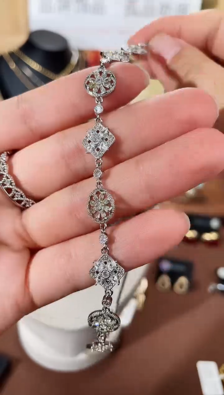 合金925银锆石7118