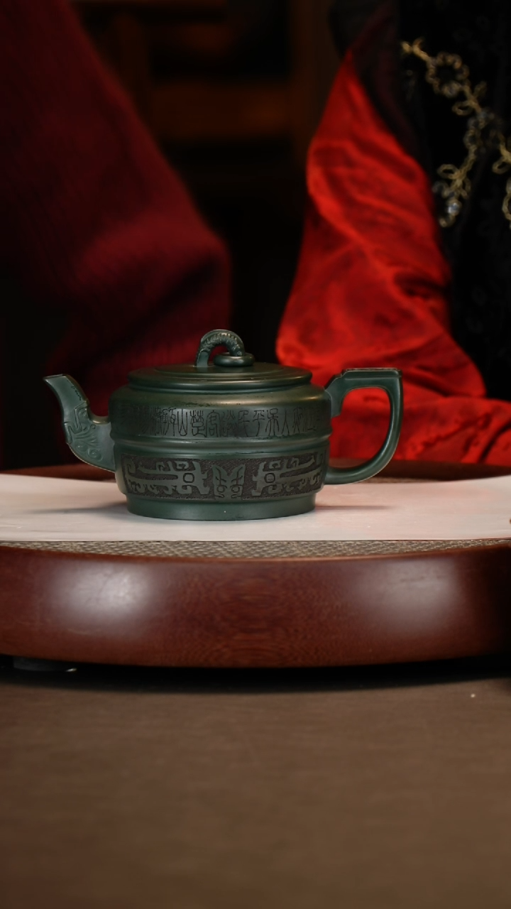 【闪购商品】紫砂茶壶景舟集玉+李昌鸿（曼希）+山水四条屏