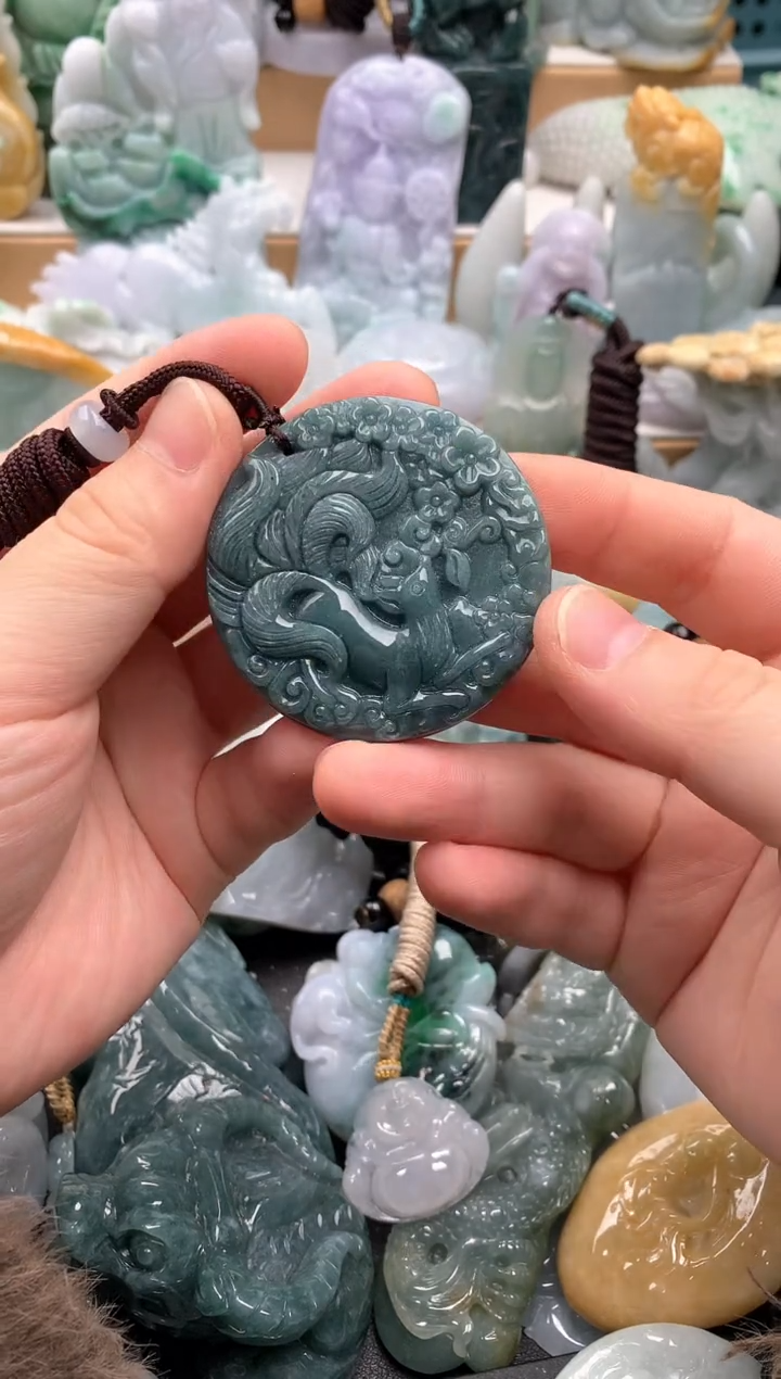 吊坠(不含链)未镶嵌翡翠1