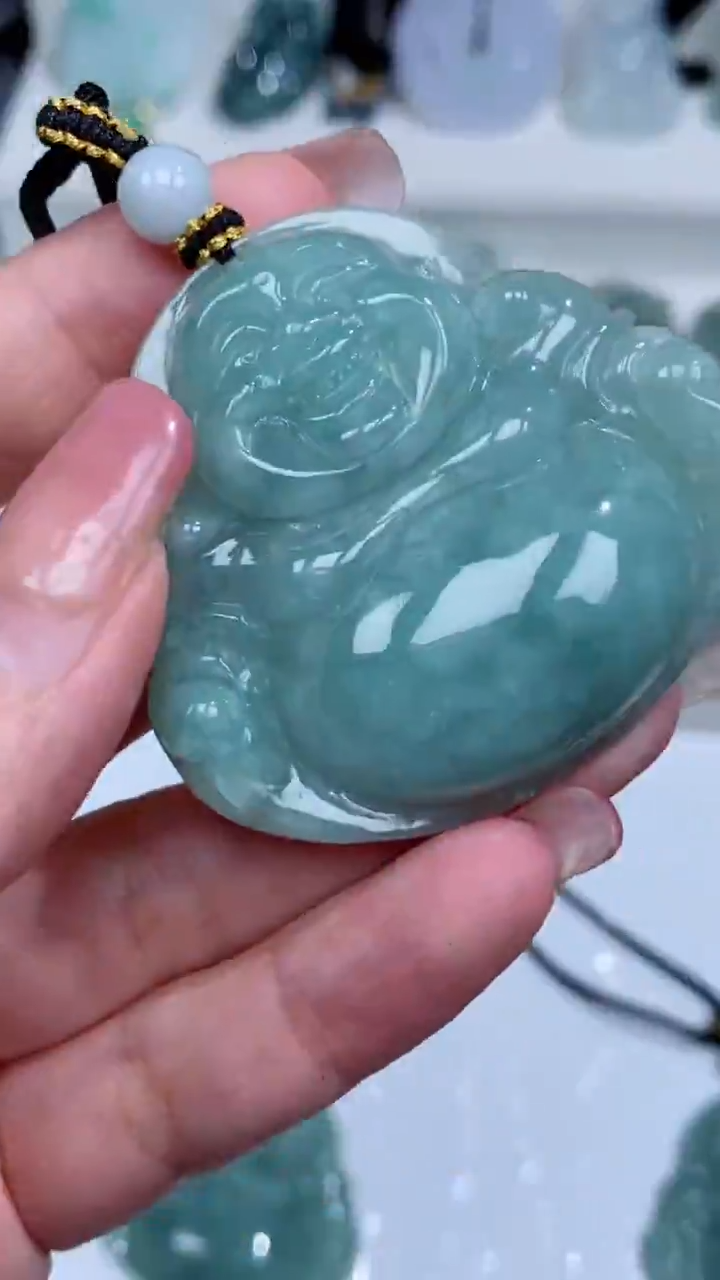 翡翠未镶嵌颈饰吊坠