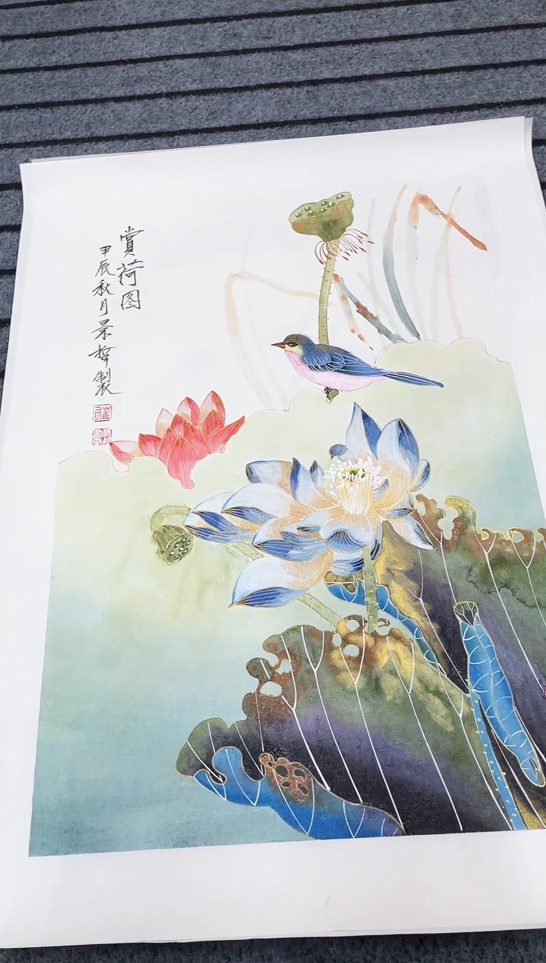 精品国画花鸟作品