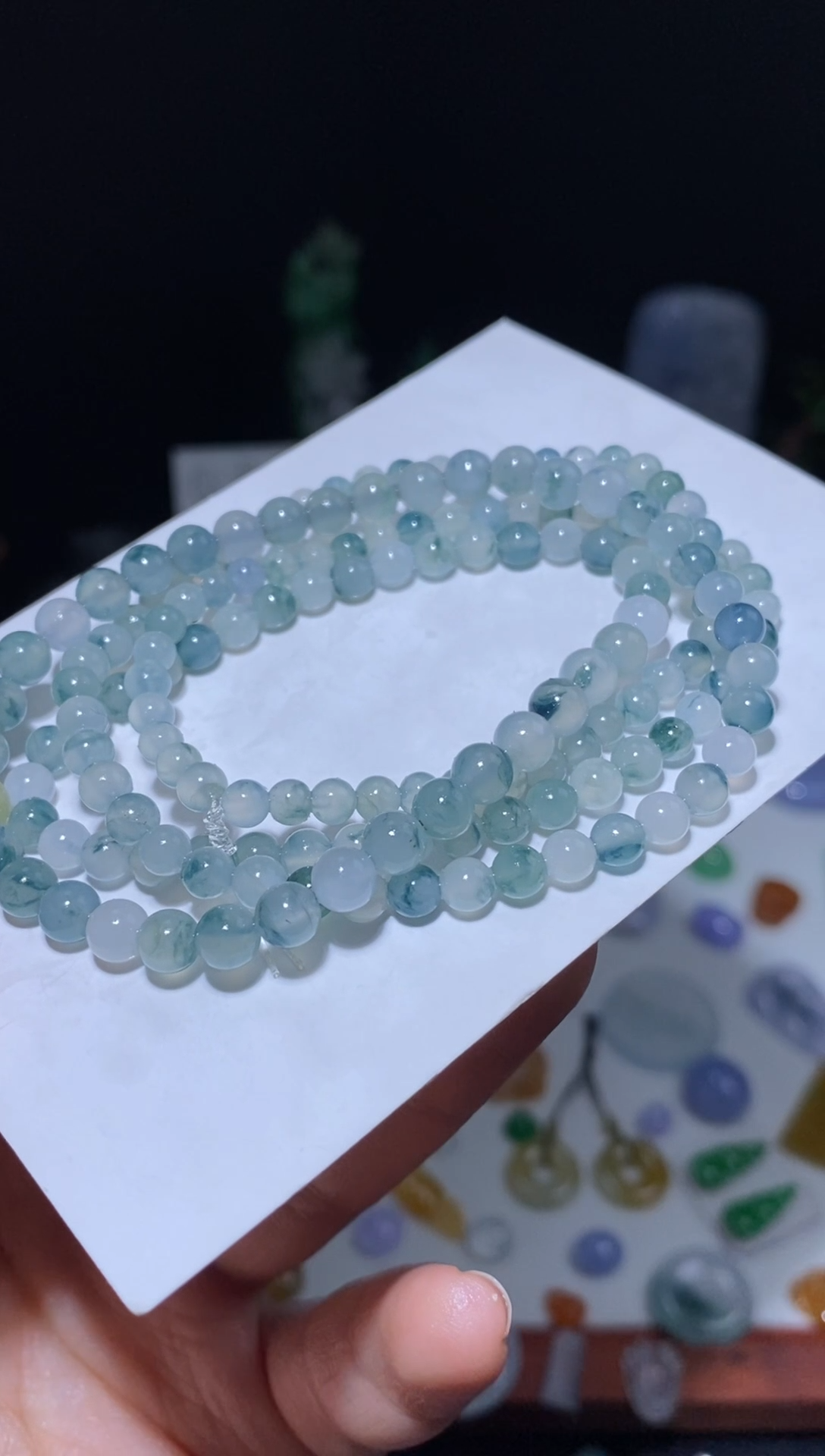 未镶嵌定制翡翠卡4-6