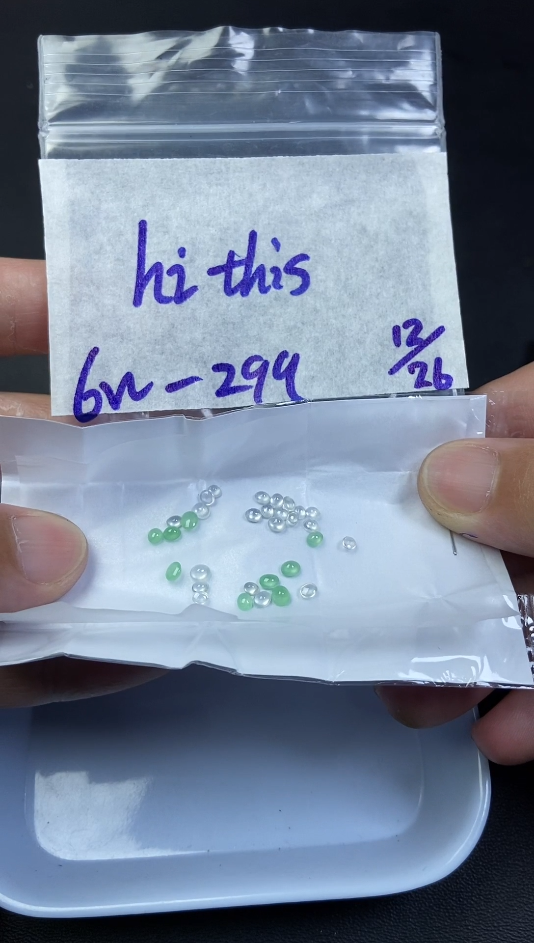 未镶嵌定制翡翠h****o毛货需精细抛光