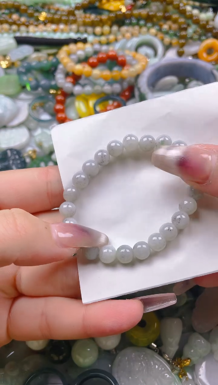 【闪购商品】翡翠颈饰未镶嵌/V/翡翠A货一图一物