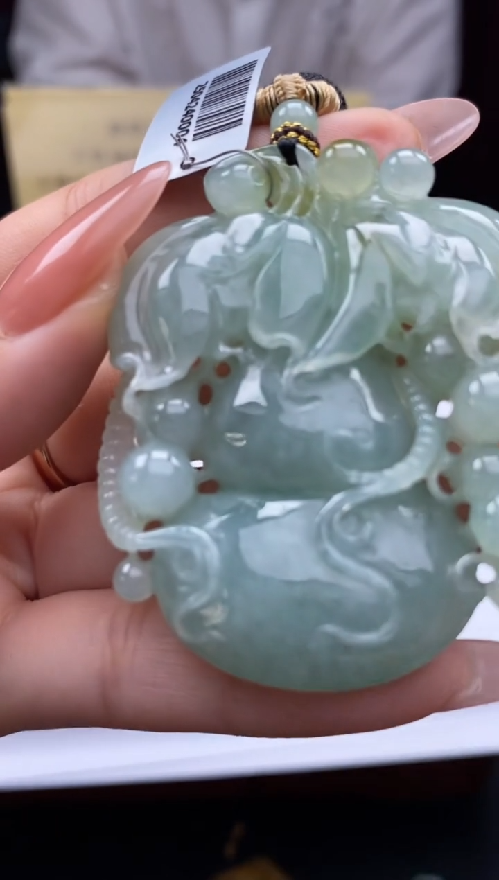 颈饰未镶嵌翡翠34826