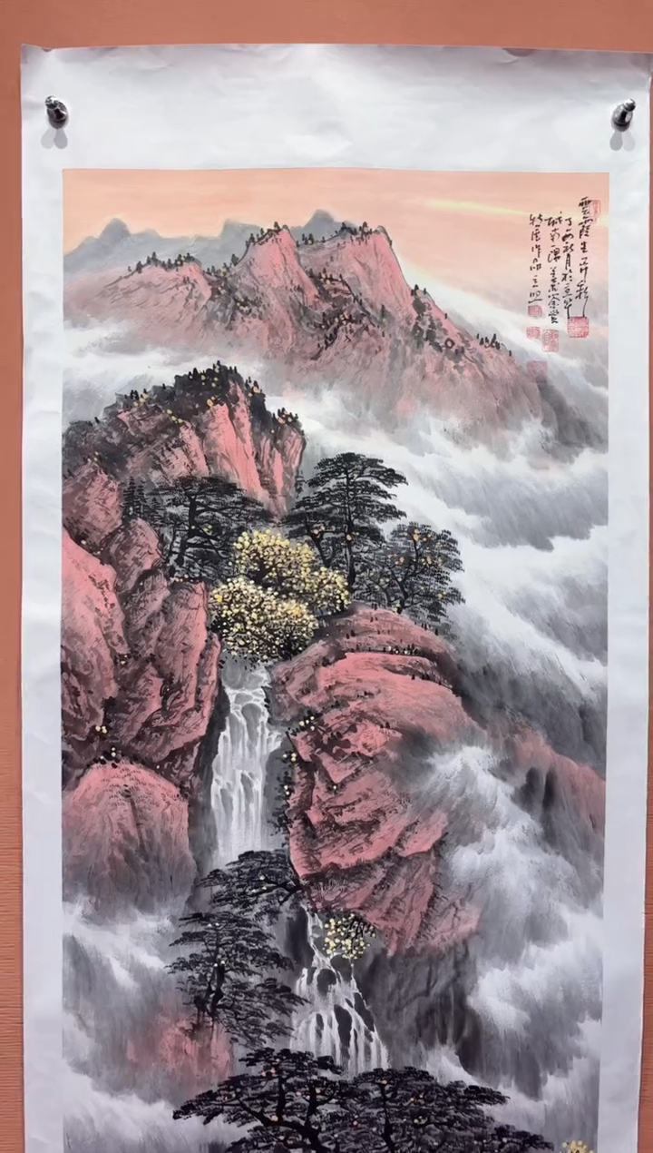 国画师立照老师国画作品