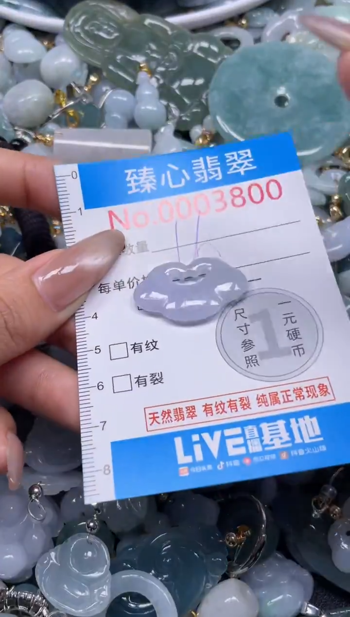 颈饰未镶嵌翡翠3800