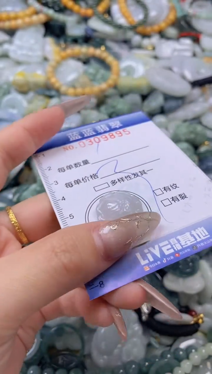 翡翠未镶嵌颈饰闪购0309895