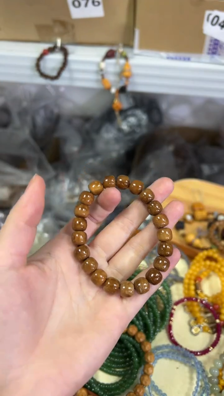 【闪购商品】库克手串库克素圈大桶珠手串