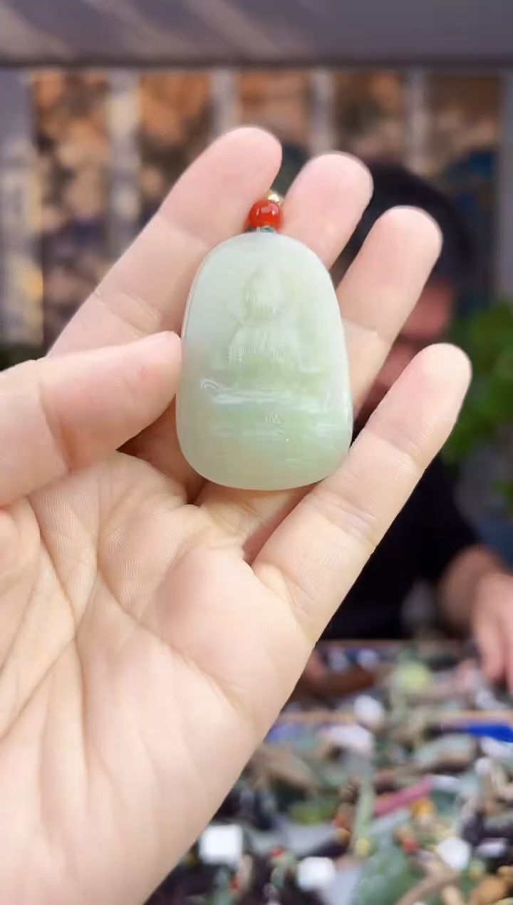 未镶嵌和田玉挂件拍一发一