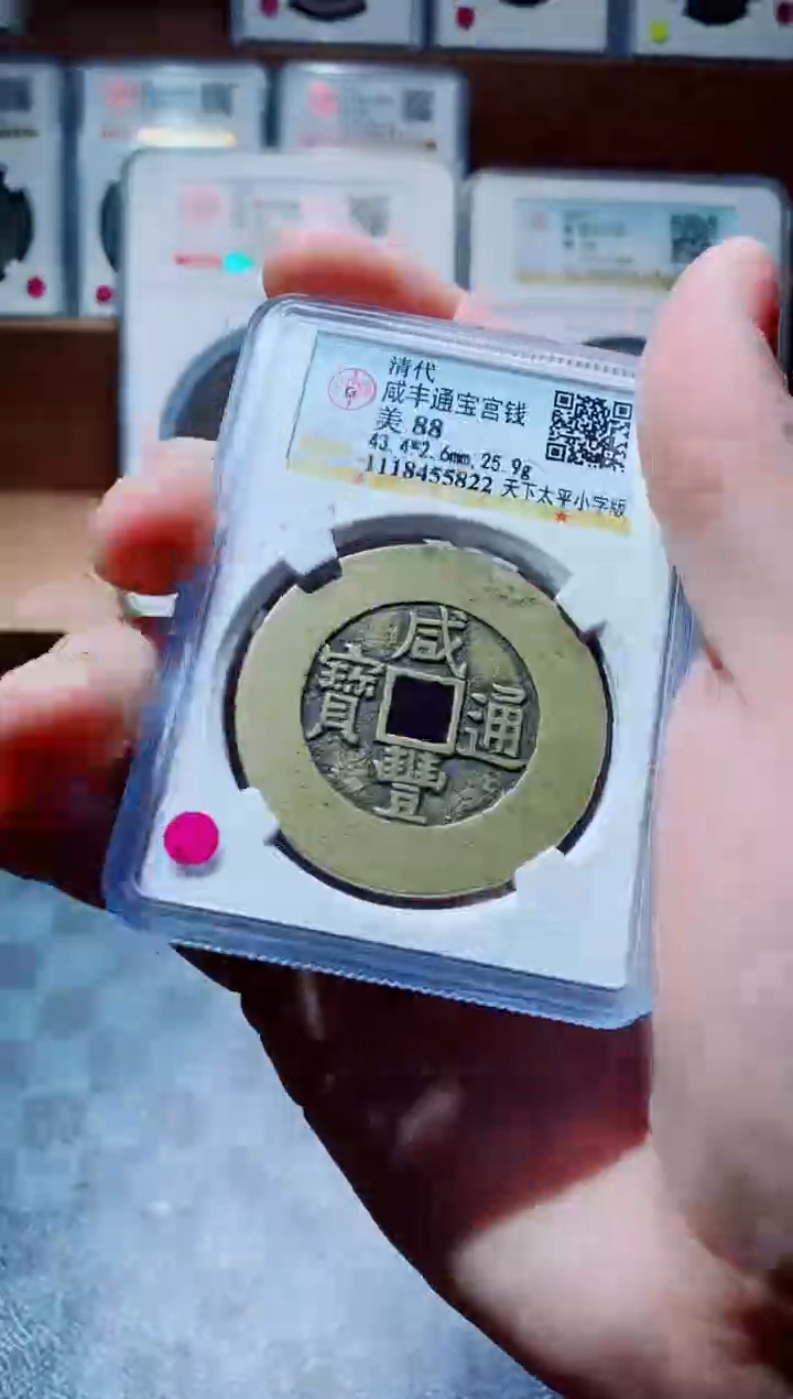 【闪购商品】铜古钱币咸丰尾号822