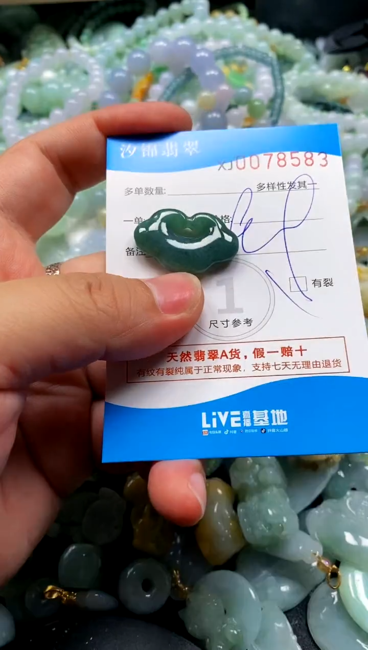 颈饰未镶嵌翡翠闪购商品0078583
