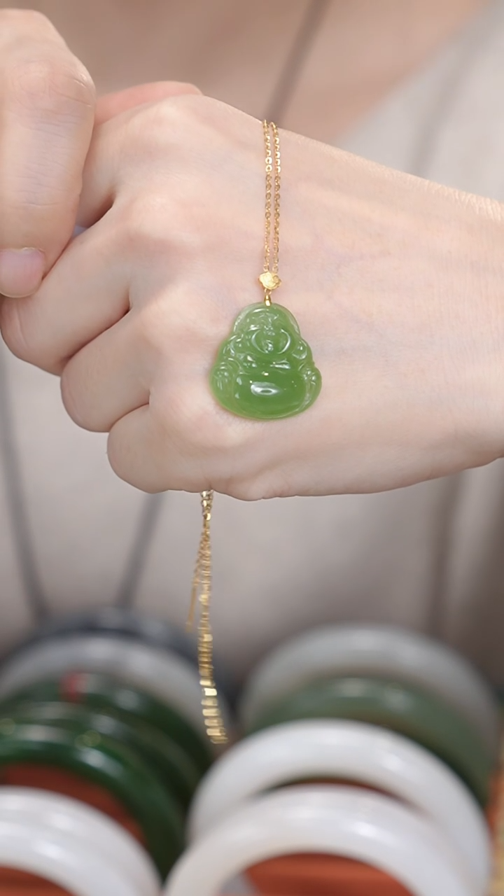 吊坠(赠链)未镶嵌和田玉和田玉