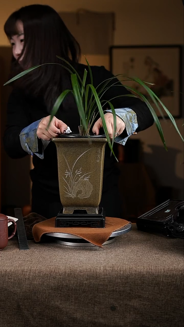 【闪购商品】紫砂花盆紫砂花盆9196