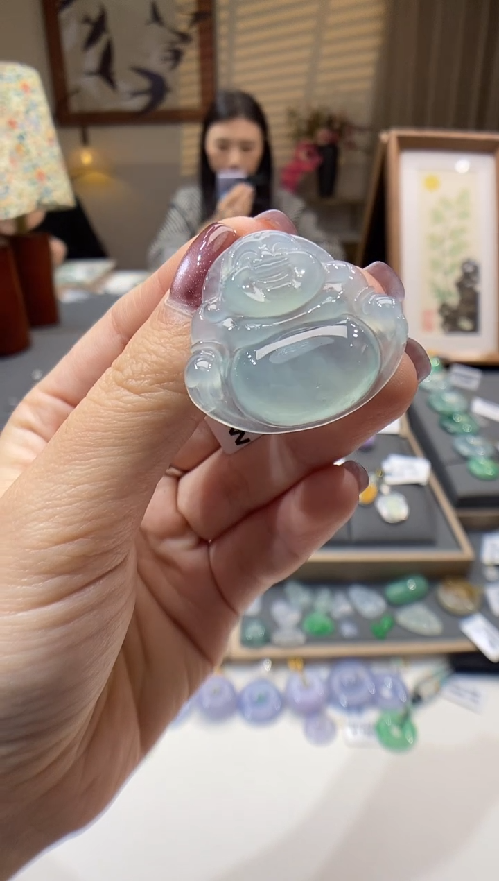 【闪购商品】翡翠颈饰未镶嵌佛公