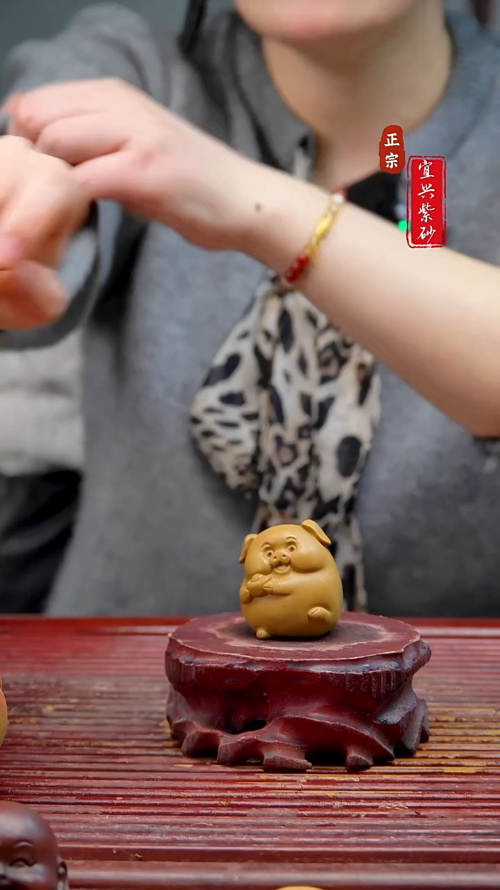 紫砂宜兴紫砂摆件