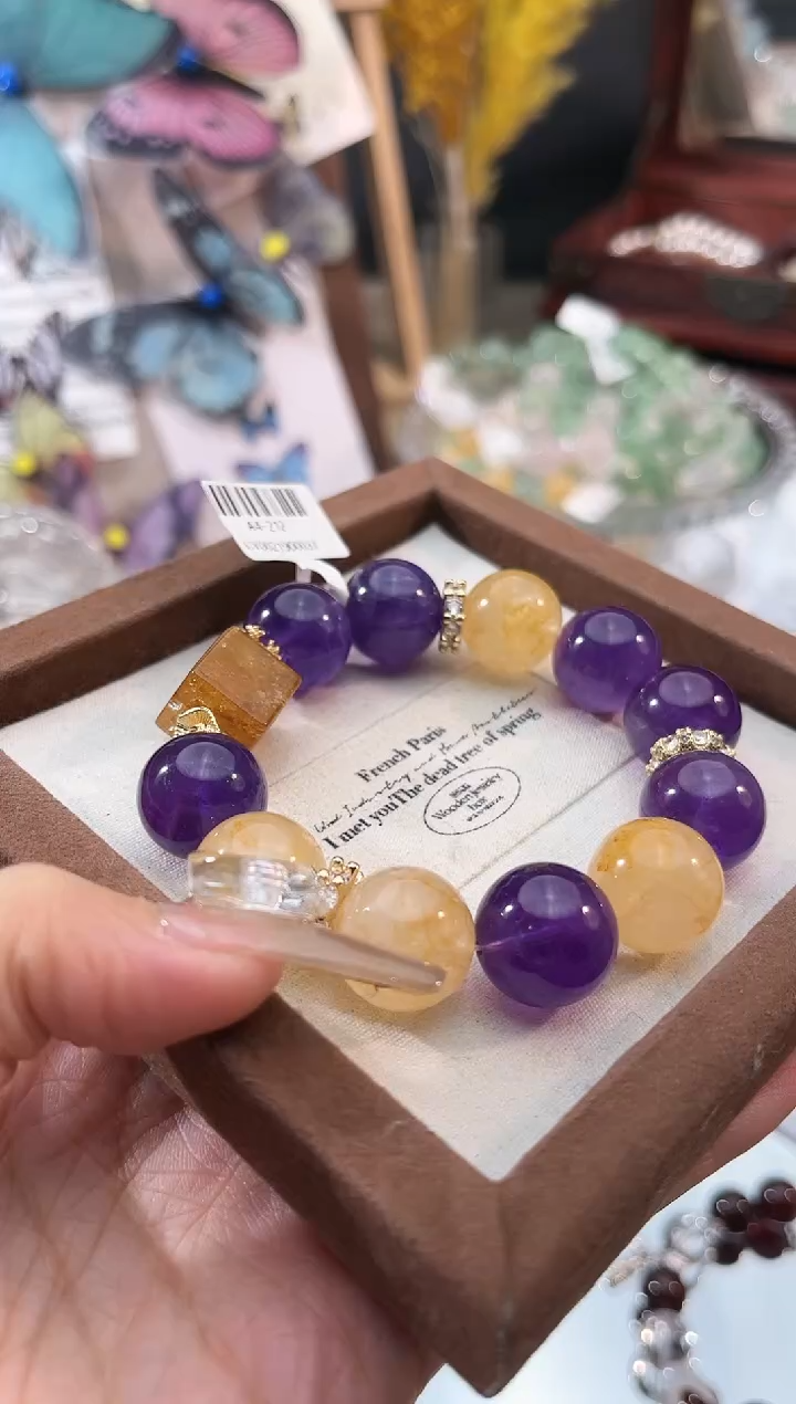 【闪购商品】水晶手链未镶嵌多样性发货颜色微差【要拍两单！！】