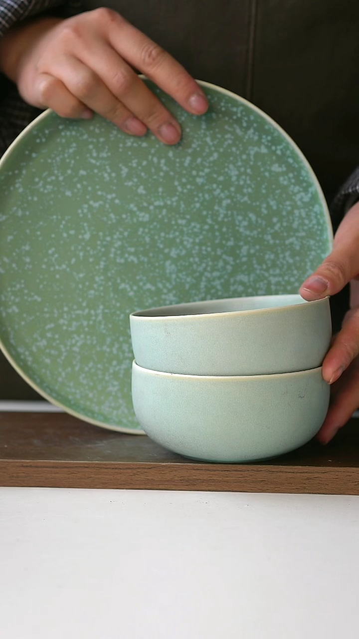 【闪购商品】陶瓷春潮3件套微瑕@4-2@