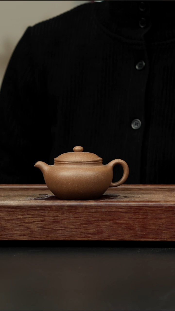 茶壶紫砂老段 永福莲子