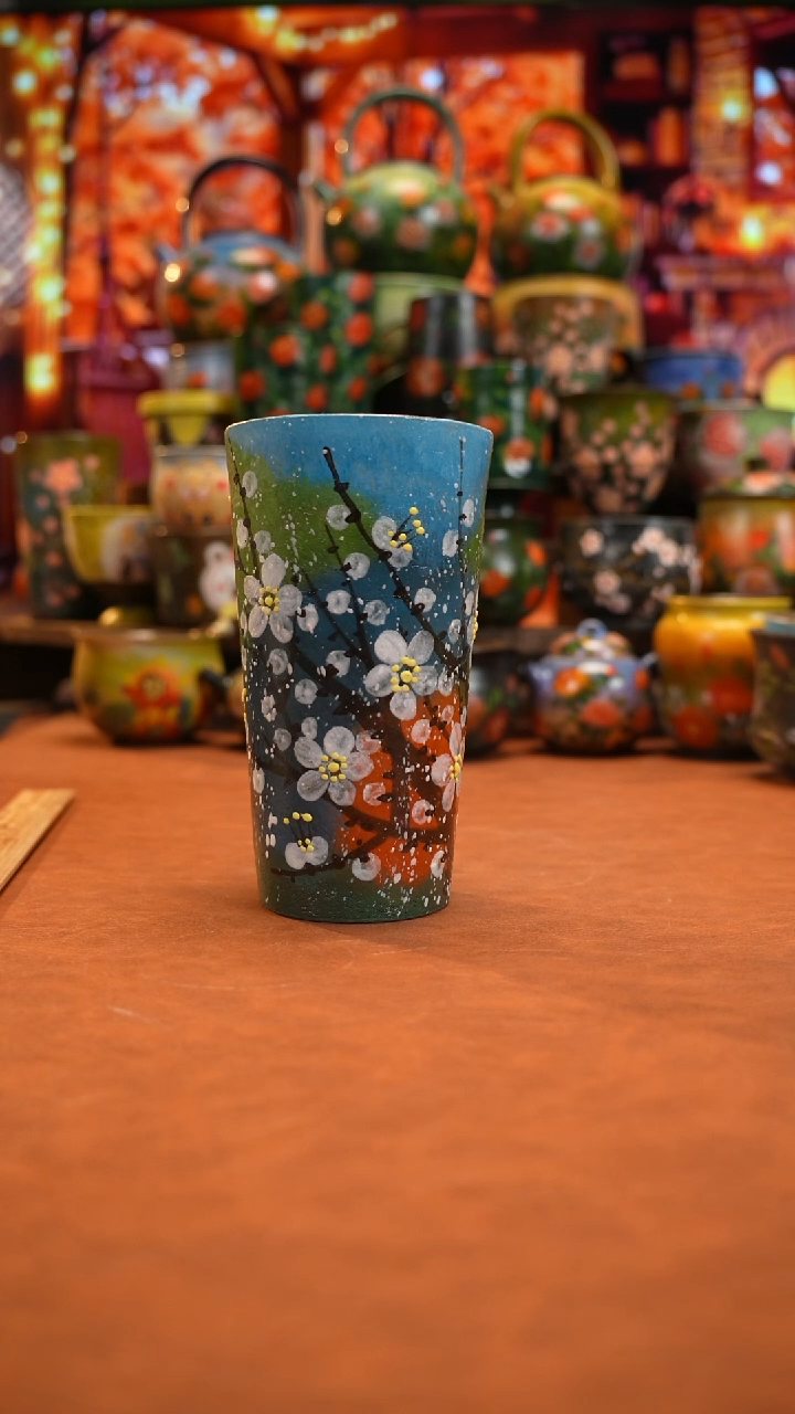 油画   釉下彩   杯子