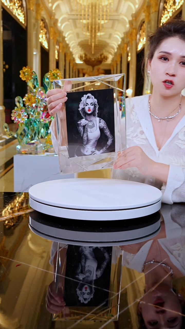 琉璃YB00288水晶相框