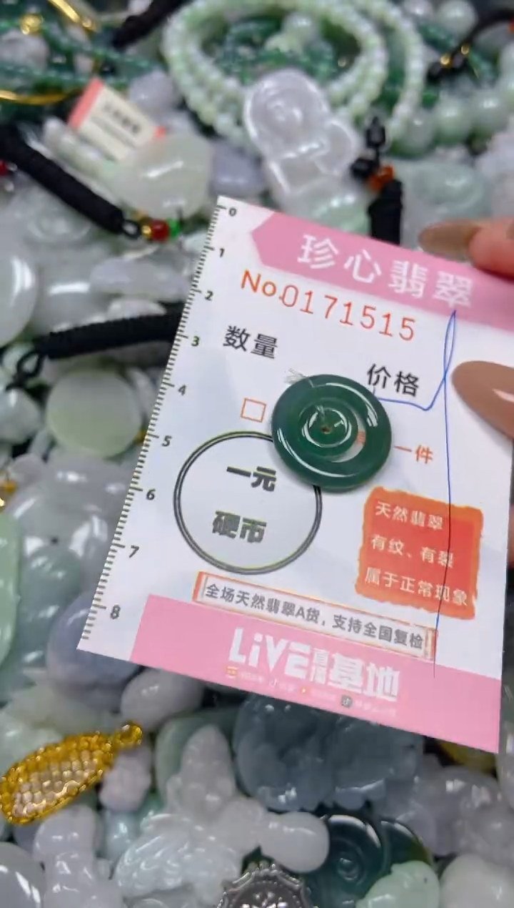 【闪购商品】翡翠颈饰未镶嵌闪购0171515