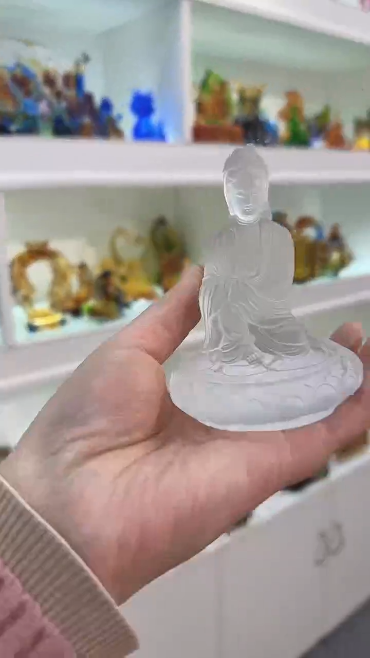 手工艺品琉璃观音