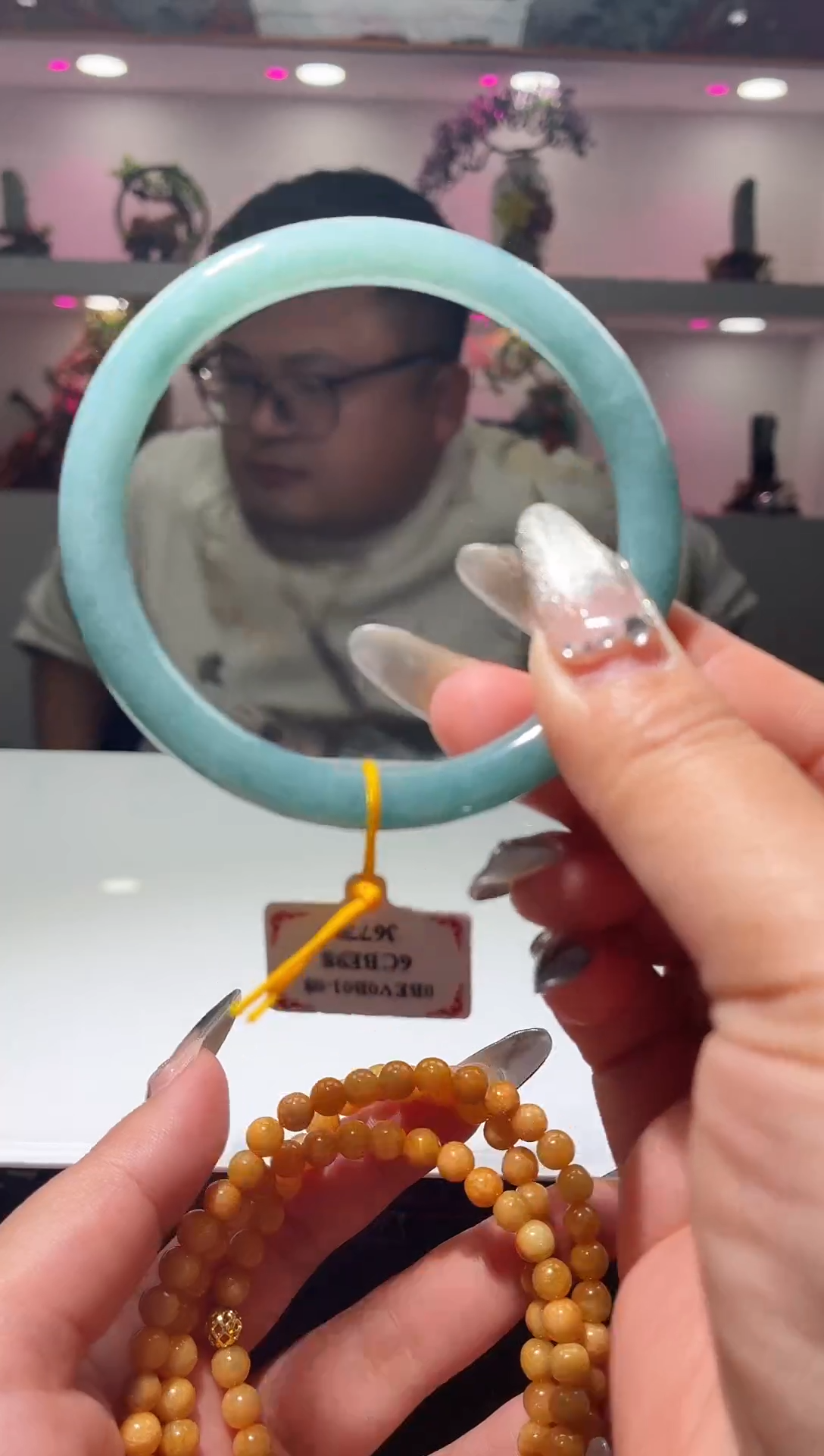 颈饰未镶嵌翡翠天然翡翠-8