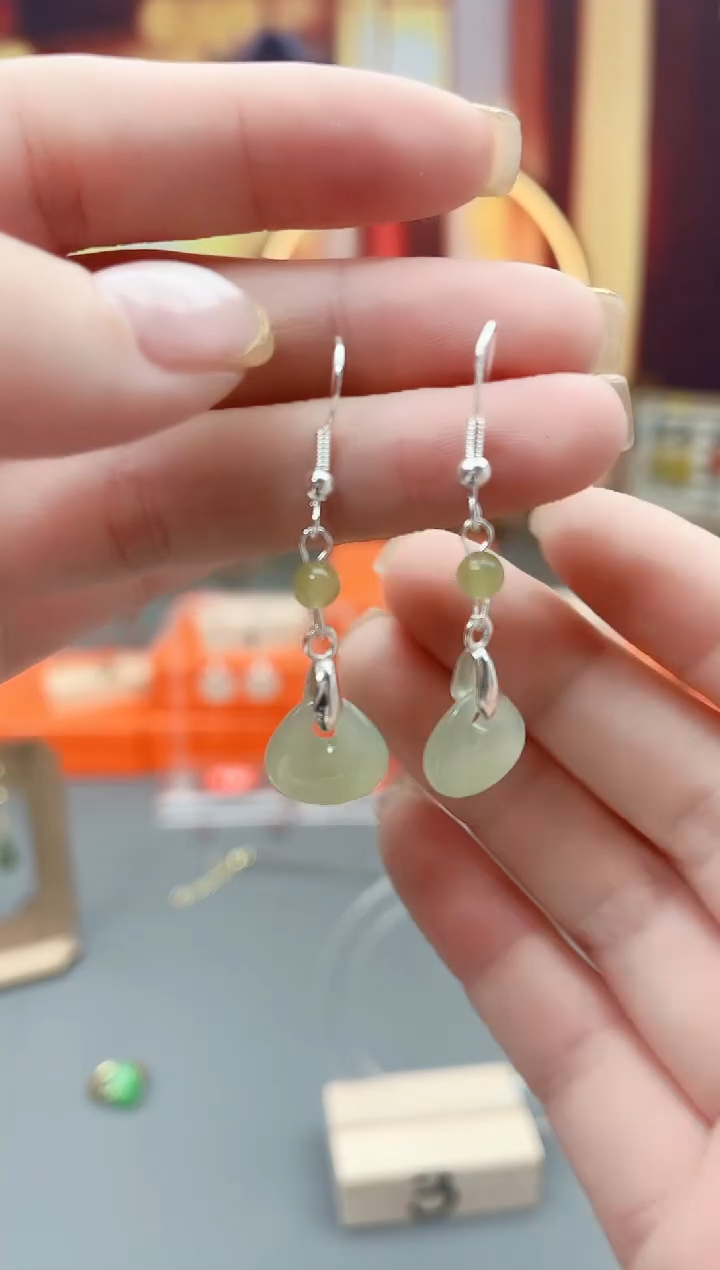 未镶嵌和田玉耳饰x03