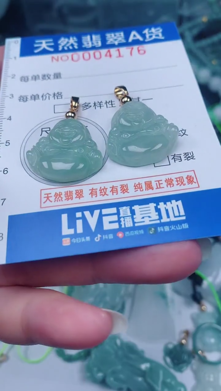 颈饰未镶嵌翡翠00004176