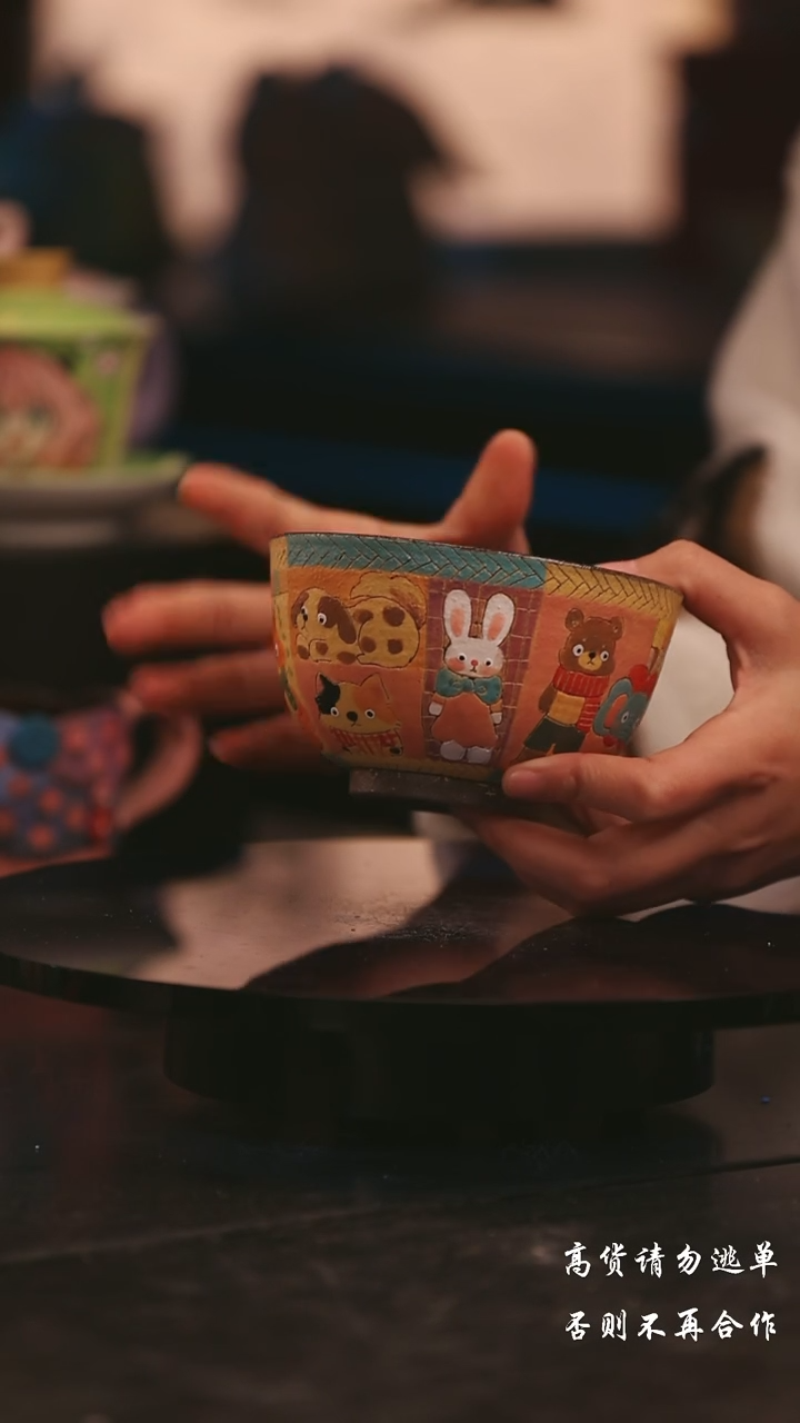 陶瓷景德镇可爱设计师款陶瓷 