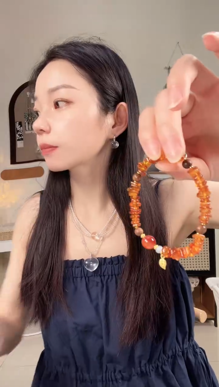 未镶嵌颈饰琥珀W864WWWWWW