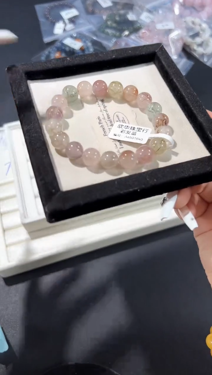 未镶嵌手串水晶10e多样性发其一【1条】默认微瑕