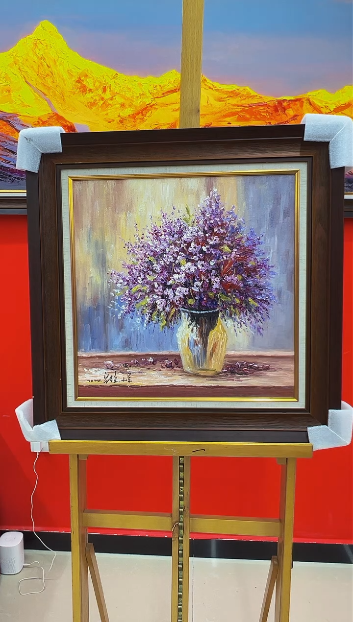 【闪购商品】绘画梁静-50x50-油画作品