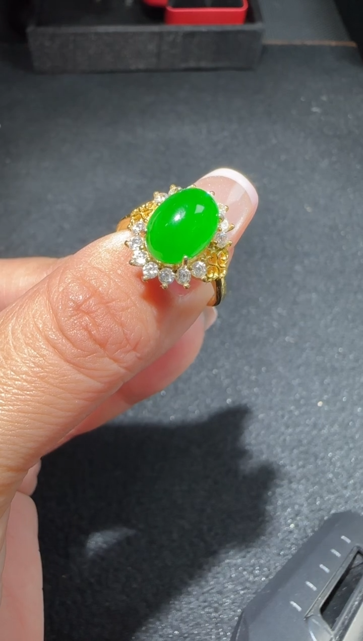 【闪购商品】翡翠戒指未镶嵌多样性发货拍一发一