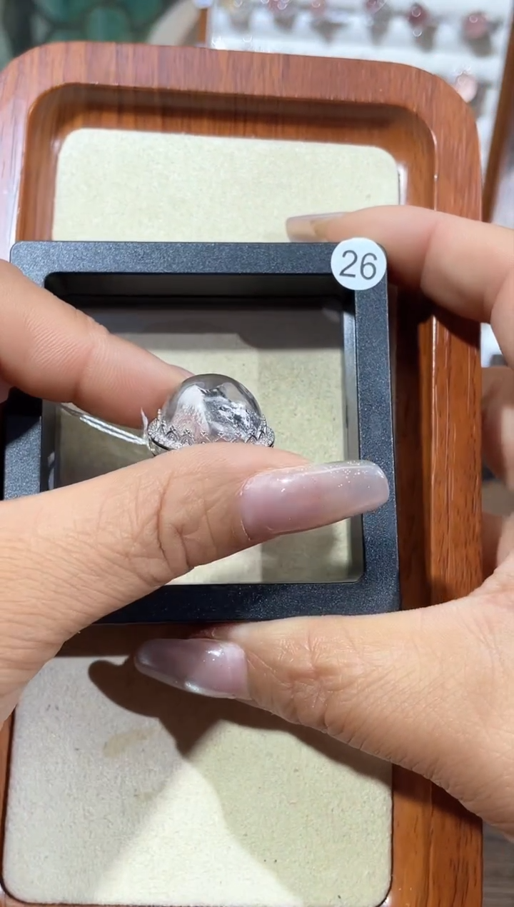 【闪购商品】水晶颈饰银S925镶嵌定制