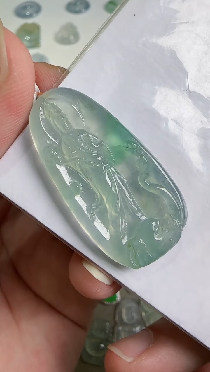 吊坠(不含链)未镶嵌翡翠..
