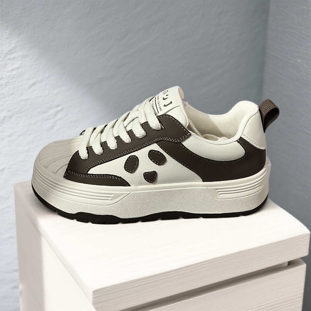 秋冬新款 厚底运动鞋休闲板鞋小白鞋百搭学生鞋670