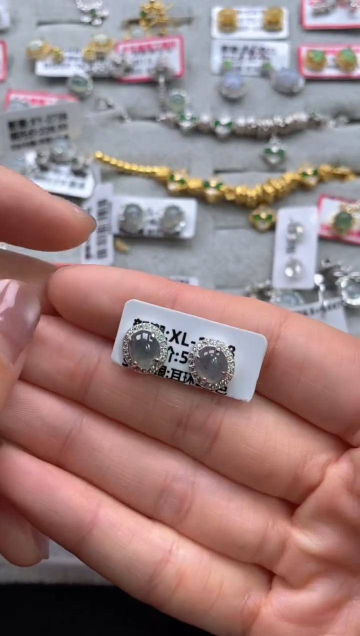 【闪购商品】翡翠戒指银S925镶嵌11111--4