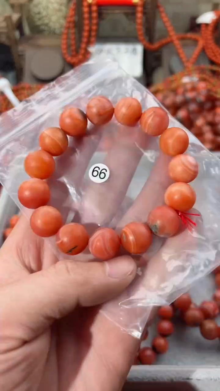 【闪购商品】南红玛瑙手串未镶嵌14