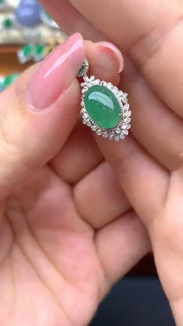 【闪购商品】翡翠颈饰未镶嵌167-天然翡翠