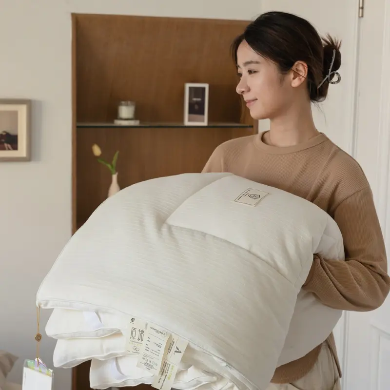 五星级酒店纯棉A类大豆床褥透气加厚床垫席梦思保护垫