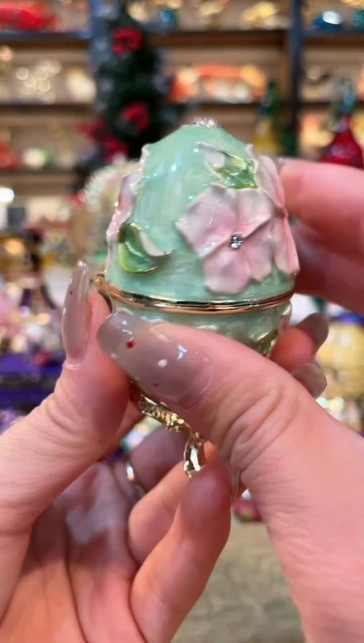 【闪购商品】 珐琅彩精致首饰盒