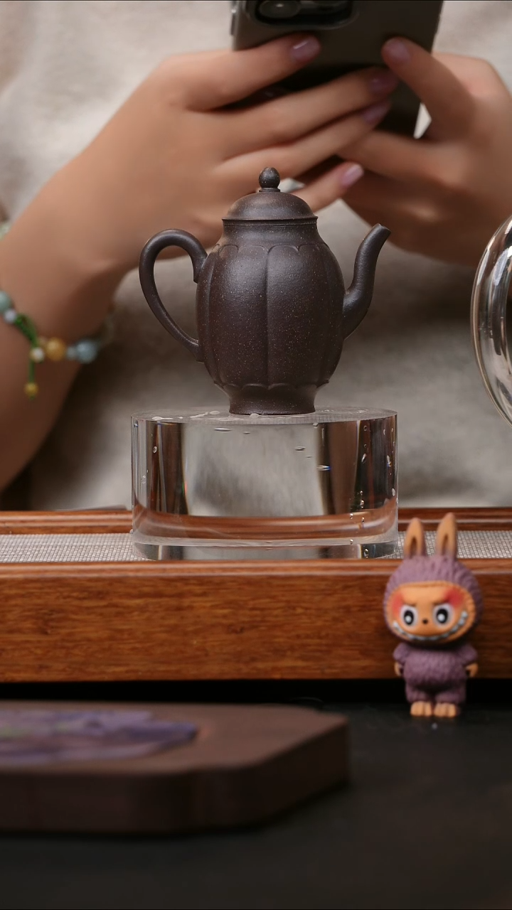 茶壶紫砂原矿手工制作紫砂作品