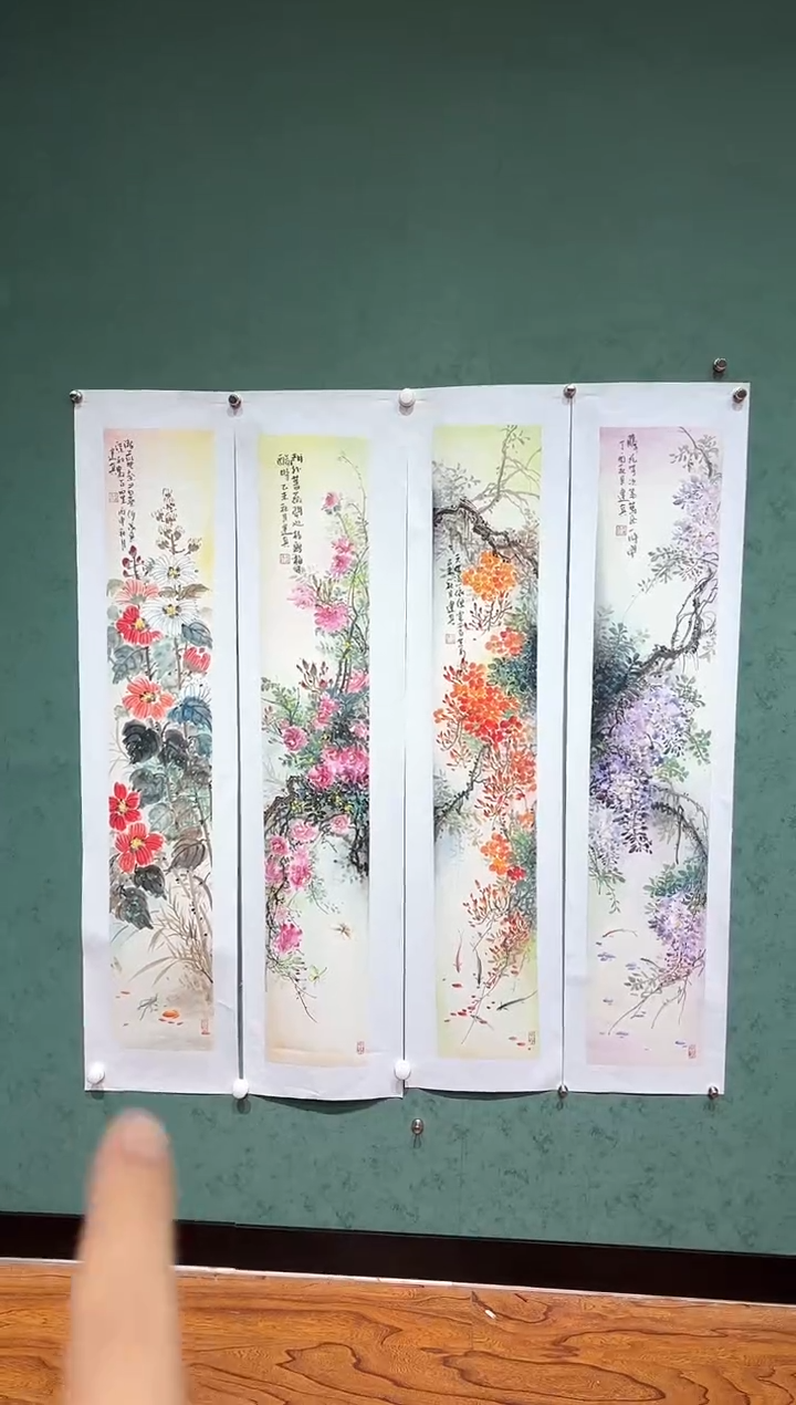 【闪购商品】国画周建真老师亲笔绘画作品29-82