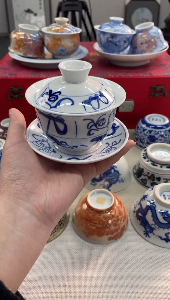 【闪购商品】瓷片陶瓷艺术陶瓷茶具